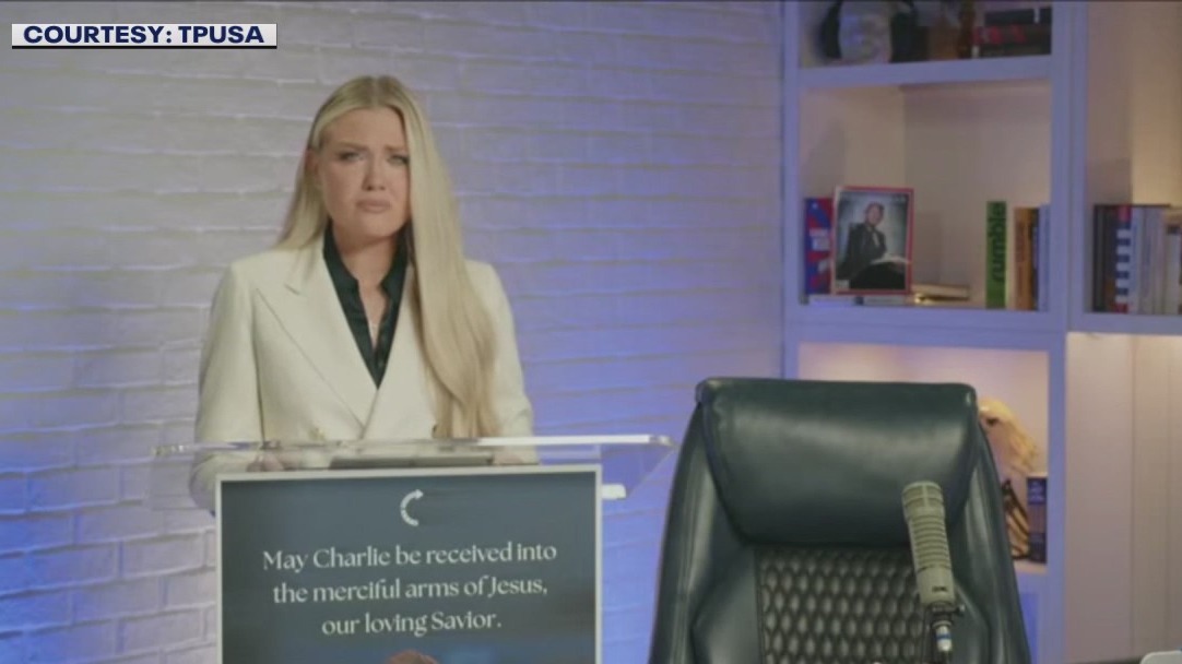 Charlie Kirk's widow addresses Utah shooting