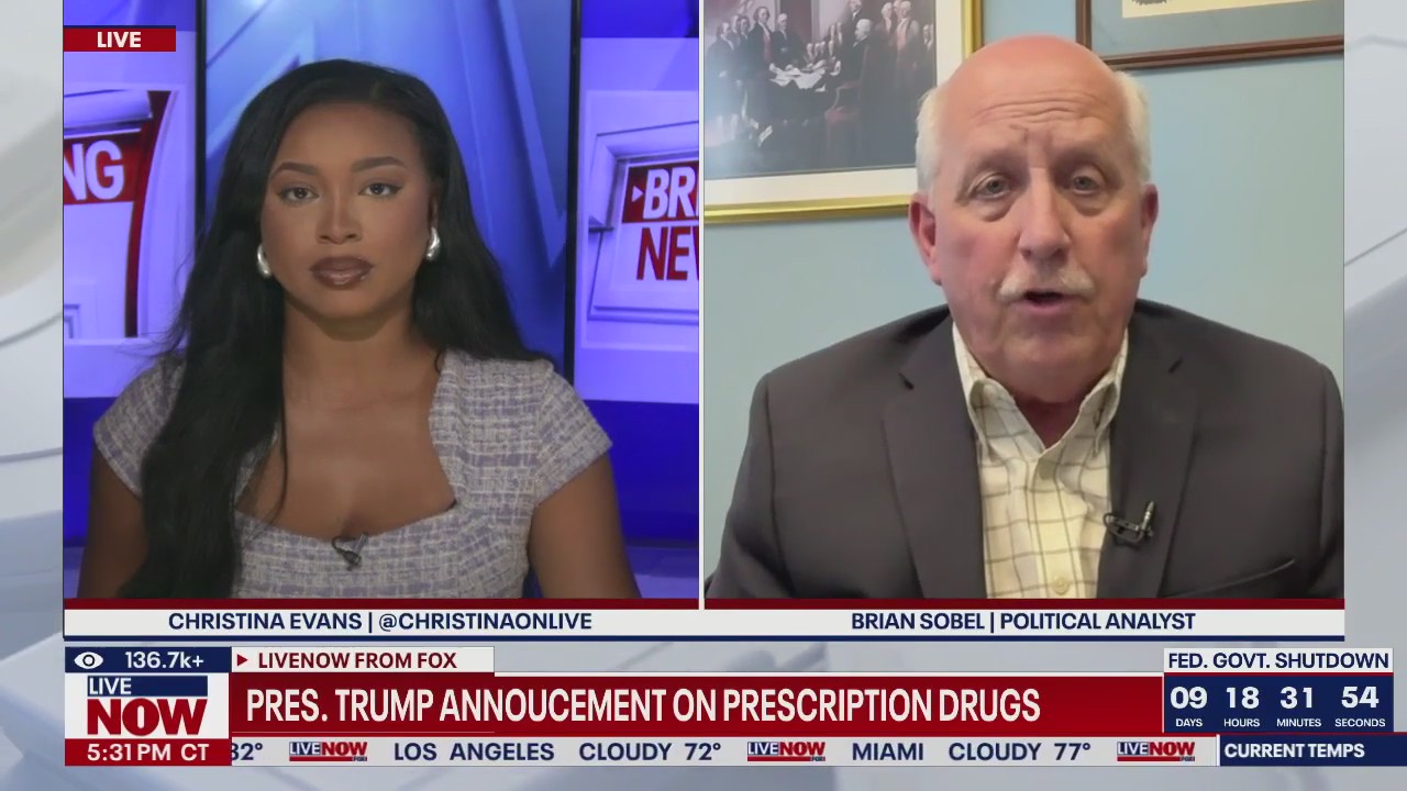 President Trump announces new drug-price deal with AstraZeneca