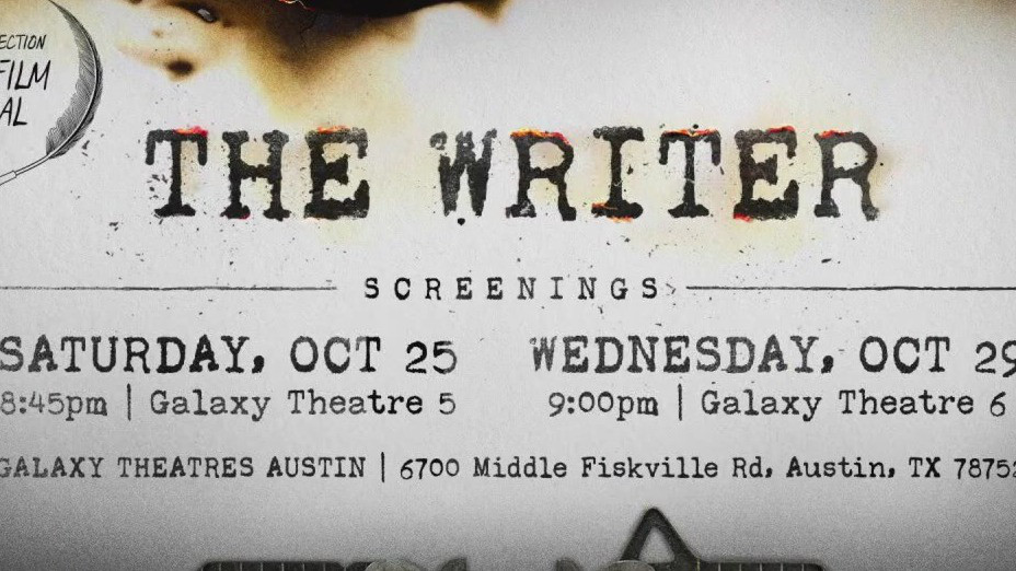 'The Writer' premieres at Austin Film Festival