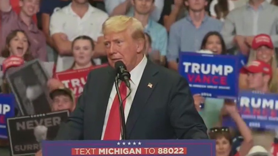 Trump's 1st rally since assassination attempt