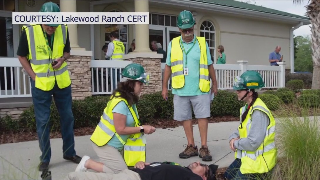 CERT volunteers help during emergencies