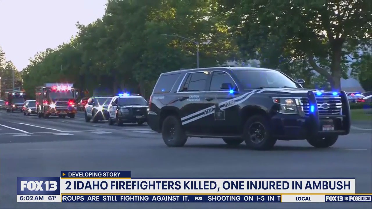 2 Idaho firefighters killed, one injured in ambush