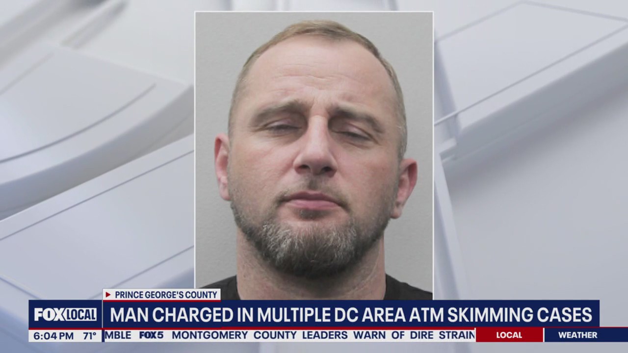 ATM skimmer suspect caught in Prince George's County