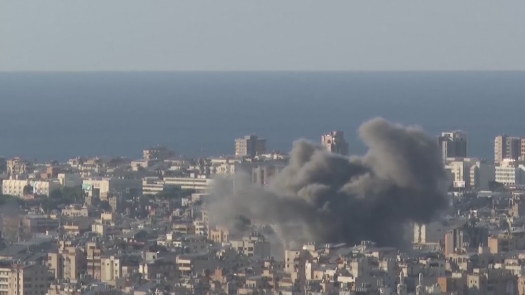 Israeli airstrikes hit Beirut, suburbs