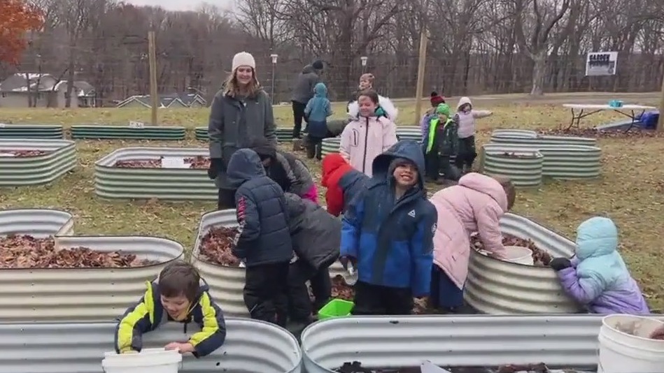 Faribault school plants student garden