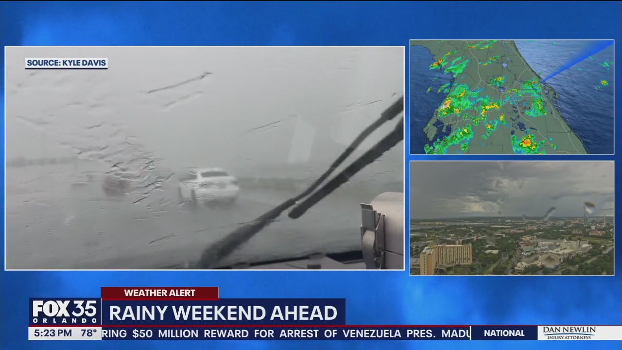 Orlando weather forecast PM: Aug. 8, 2025