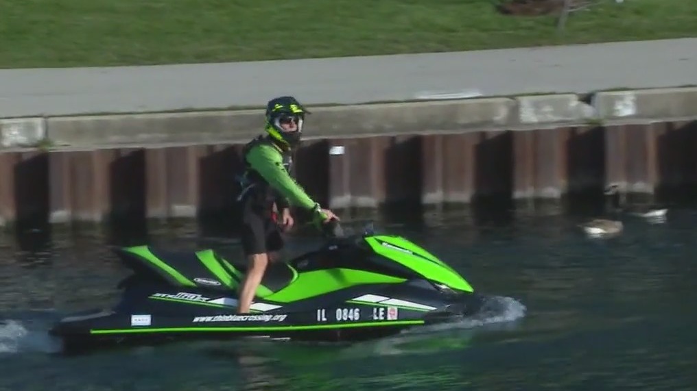 Chicago man to jet ski across Lake Michigan to support Get Behind the Vest initiative