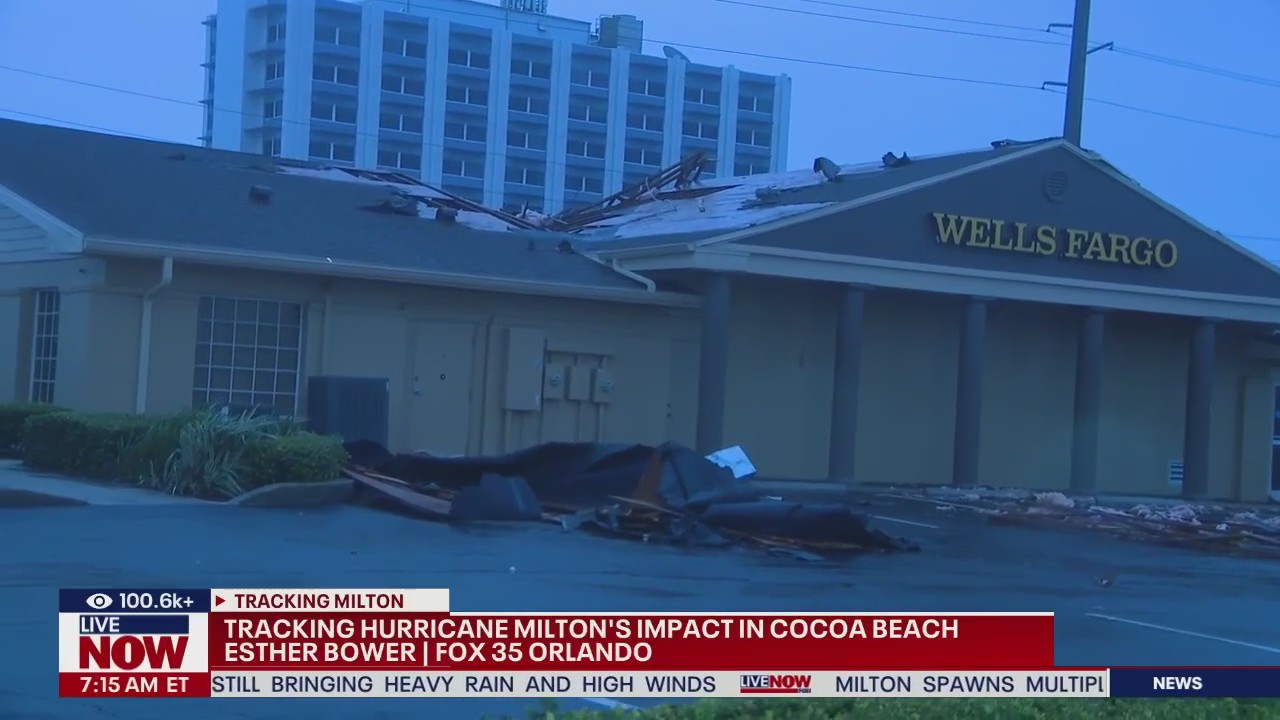 Tracking Milton's impact in Cocoa Beach