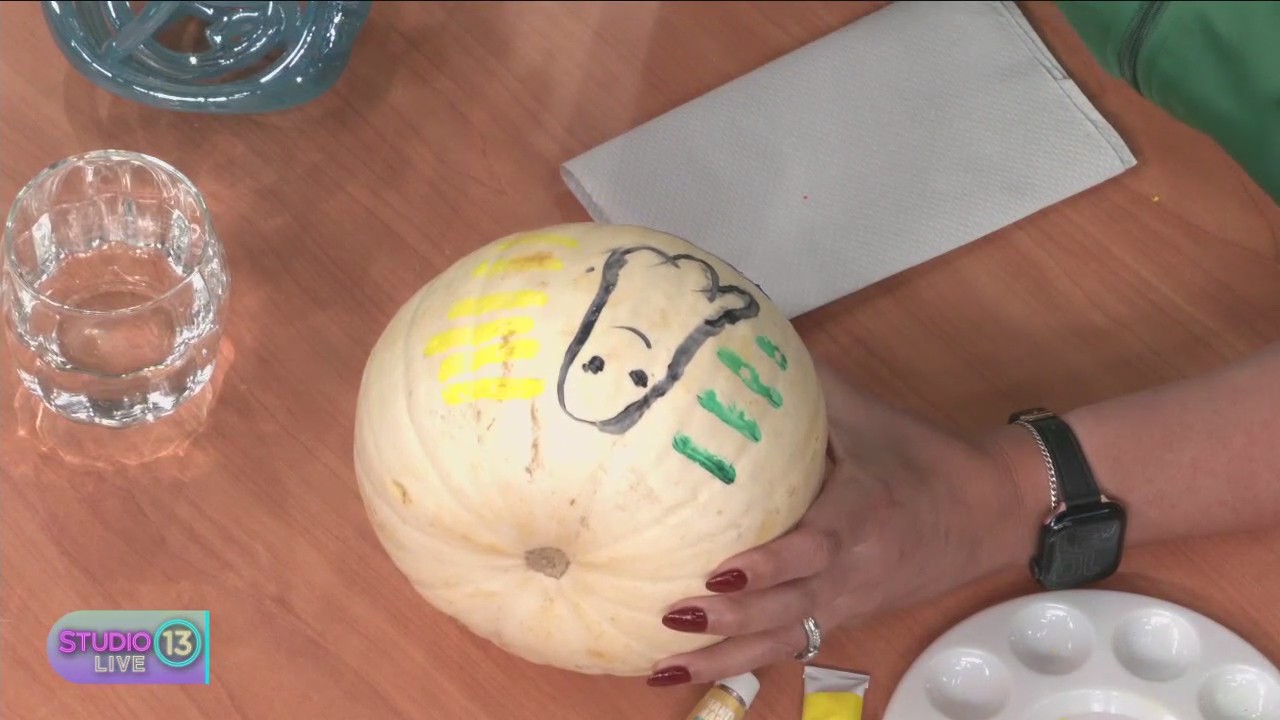 Studio 13 Live takes on pumpkin-decorating contest