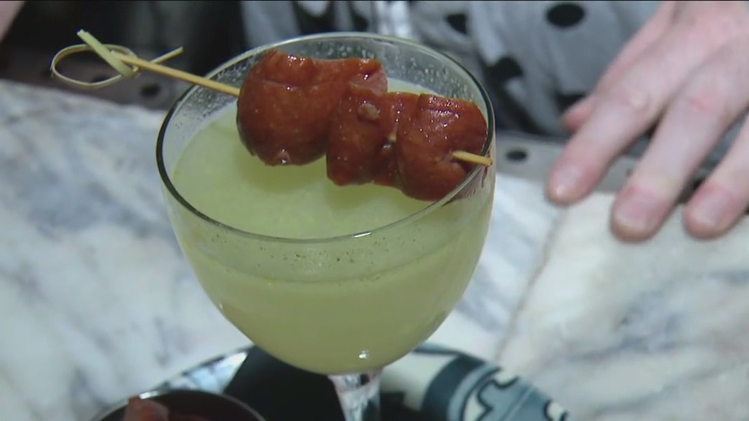 Hot dog daiquiri goes viral at The Hoxton