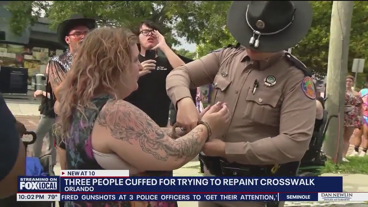 More arrests made outside Pulse over crosswalk battle