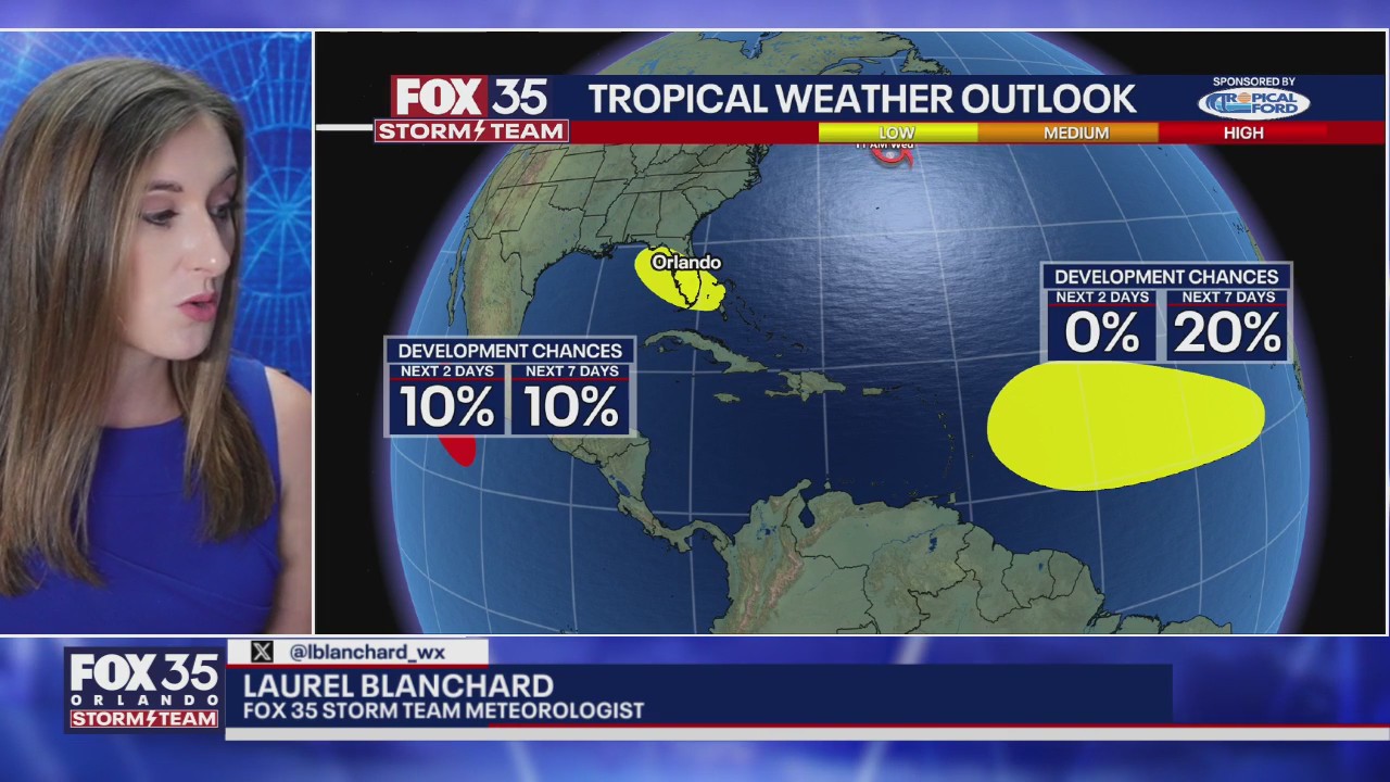 NHC watching 2 Zones for Tropical Activity in Atlantic