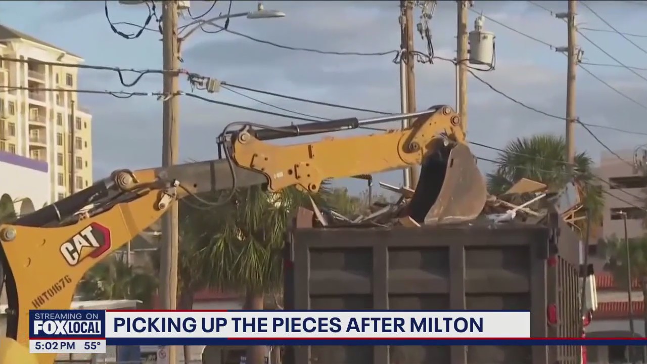 Picking up the pieces after Hurricane Milton