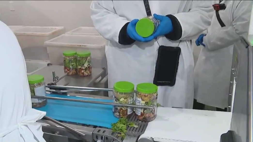 Behind-the-scenes at the Farmer's Fridge factory in Chicago