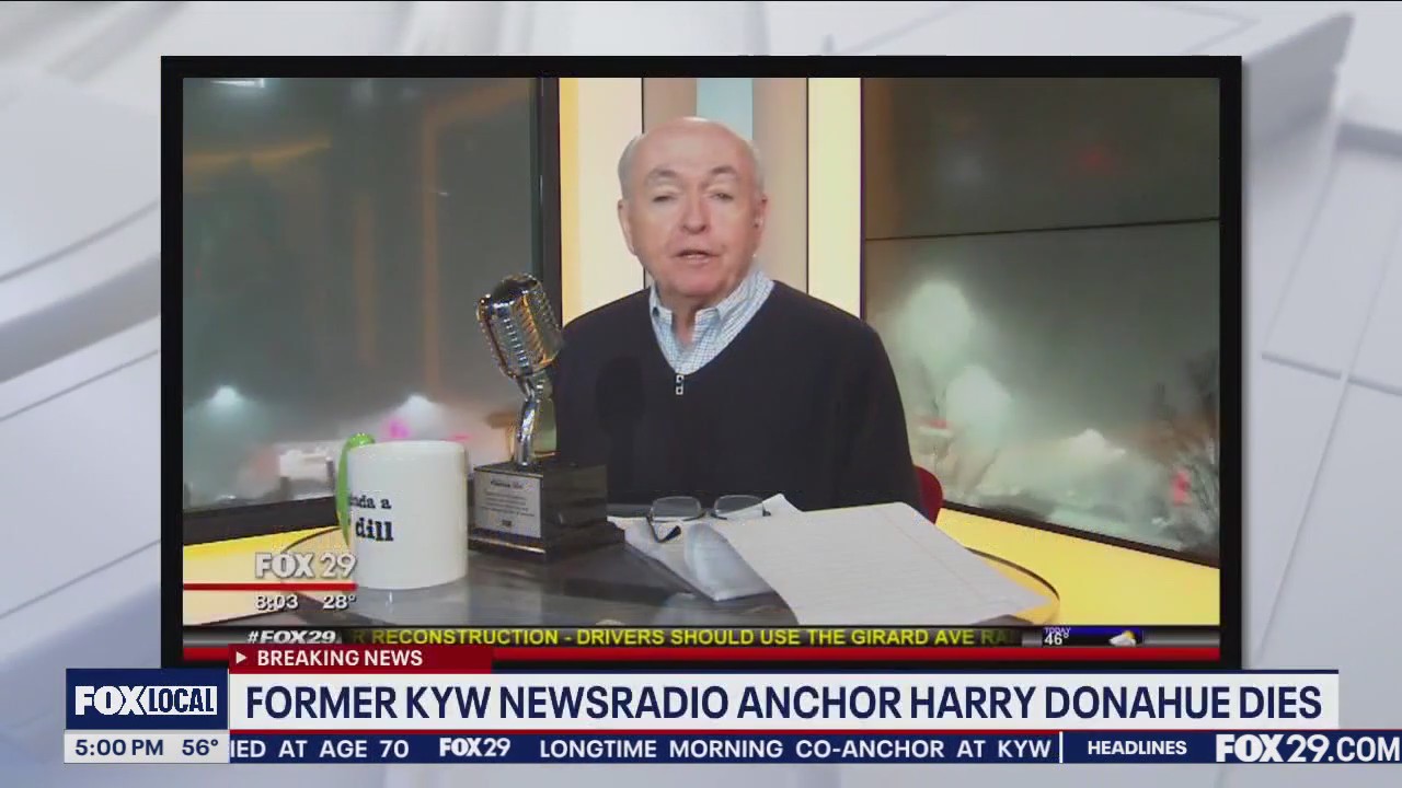 Former KYW Newsradio Anchor Harry Donahue passes away