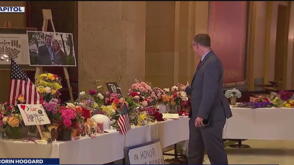 Memorial for Melissa Hortman grows at State Capitol
