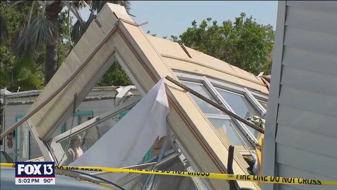Tornado touches down in Pinellas County