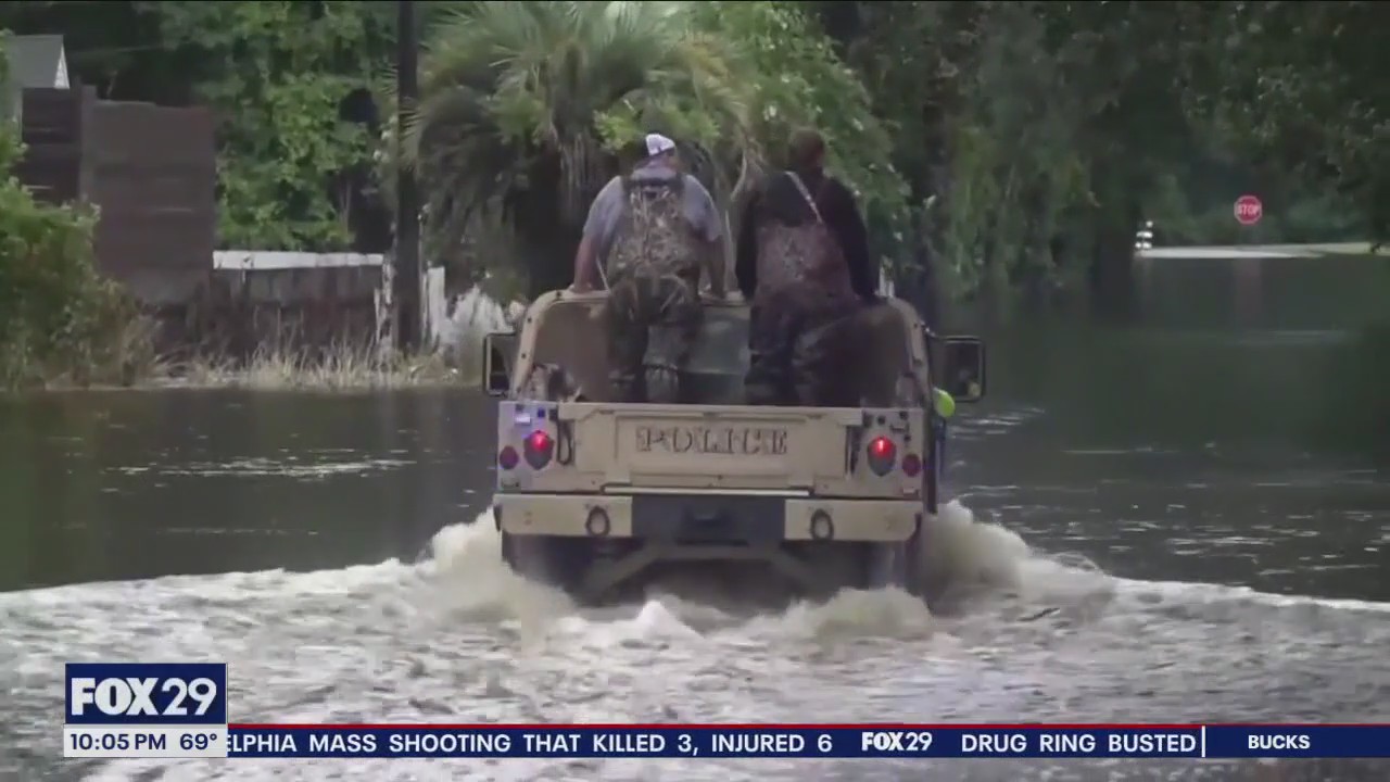 PA, NJ first responders head to North Carolina to help tackle Tropical Storm Debby