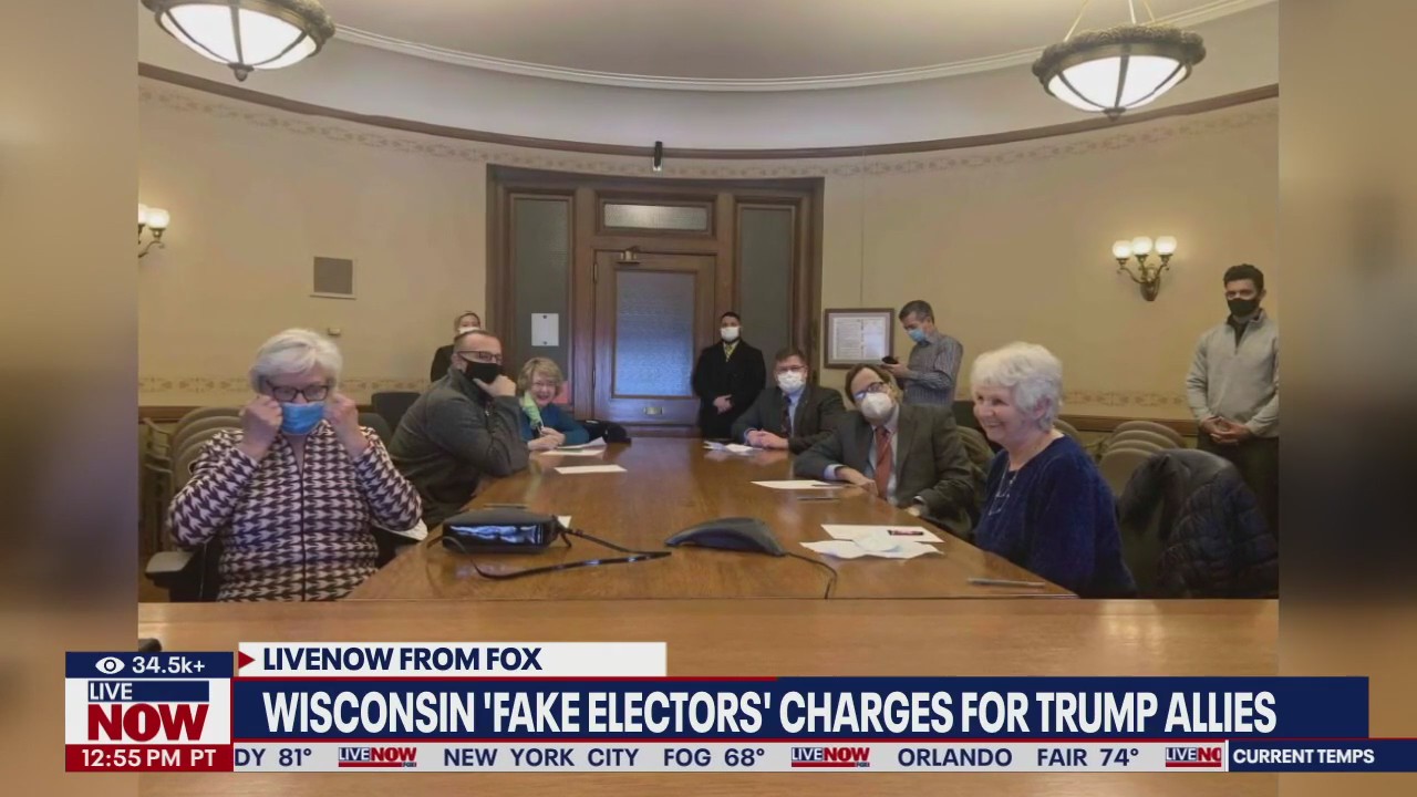 Wisconsin 'fake electors' charges for Trump allies