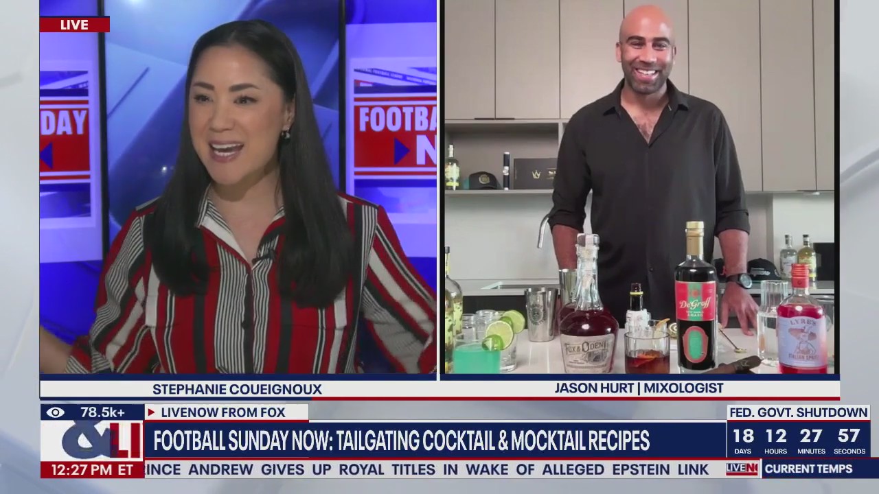 Tailgating cocktail and mocktail recipes