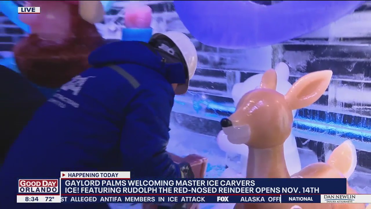 ICE! at Gaylord Palms Resort kicks off next month