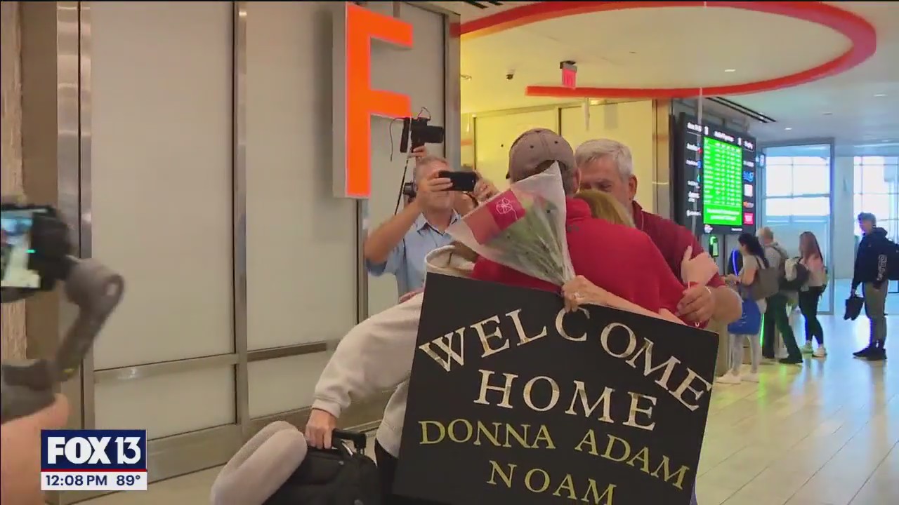 Israel evacuation flights arrive in Tampa