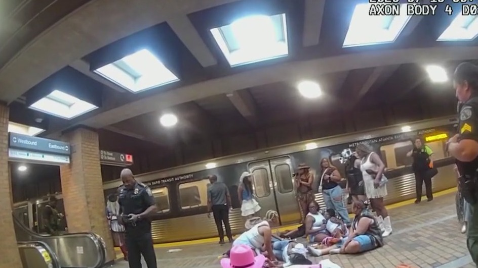 MARTA releases video of escalator failure