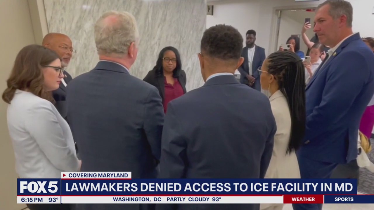 Several Maryland lawmakers denied access to Baltimore ICE facility