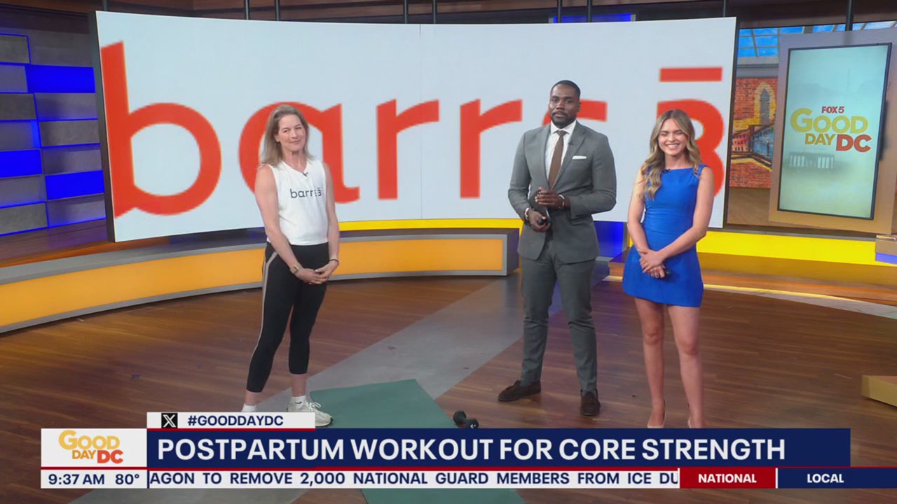 Postpartum workout for core strength