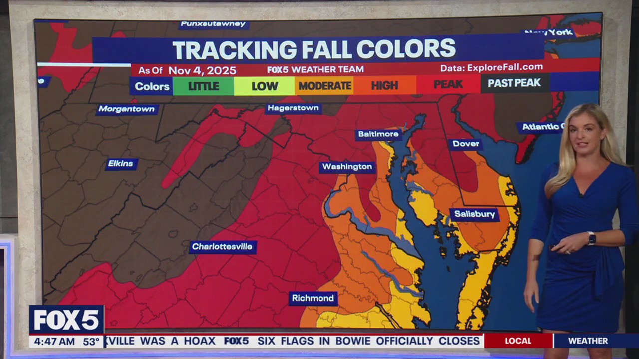 DC weather: Sunny, dry with gusty winds Tuesday