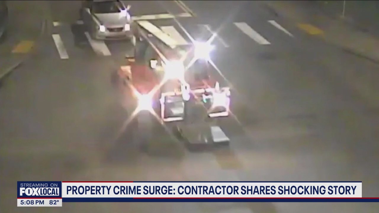 Property crime surge: Contractor shares shocking story