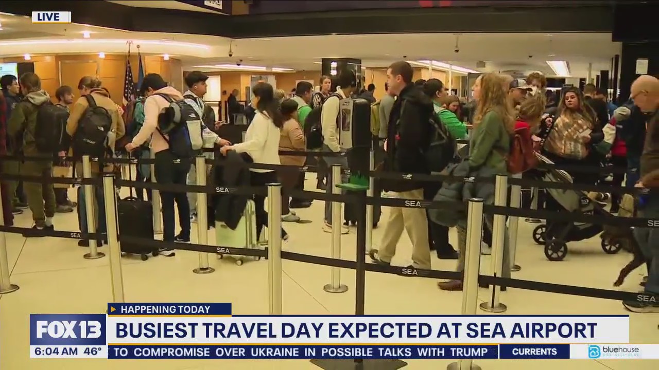 Busiest travel day expected at SEA Airport
