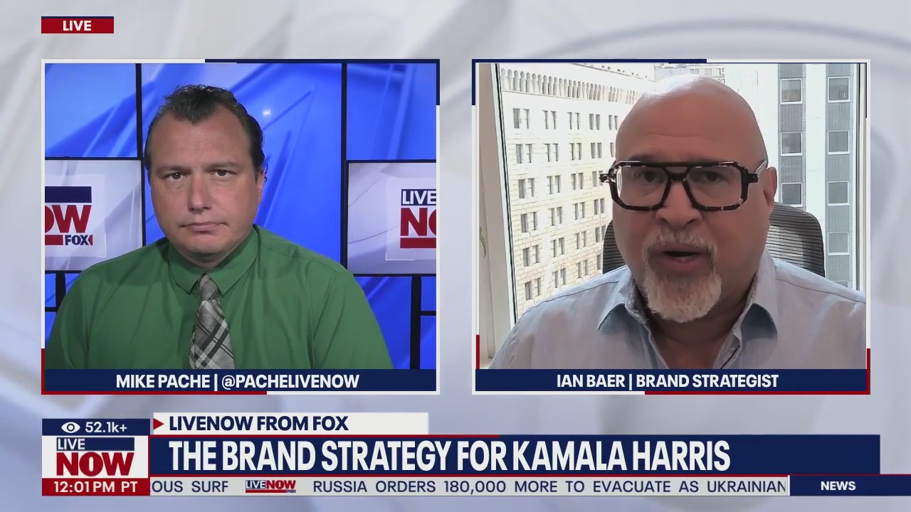 The brand strategy behind Kamala Harris' presidential campaign