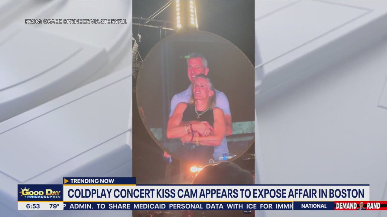 Coldplay kiss cam catches alleged affair between AI CEO and HR chief