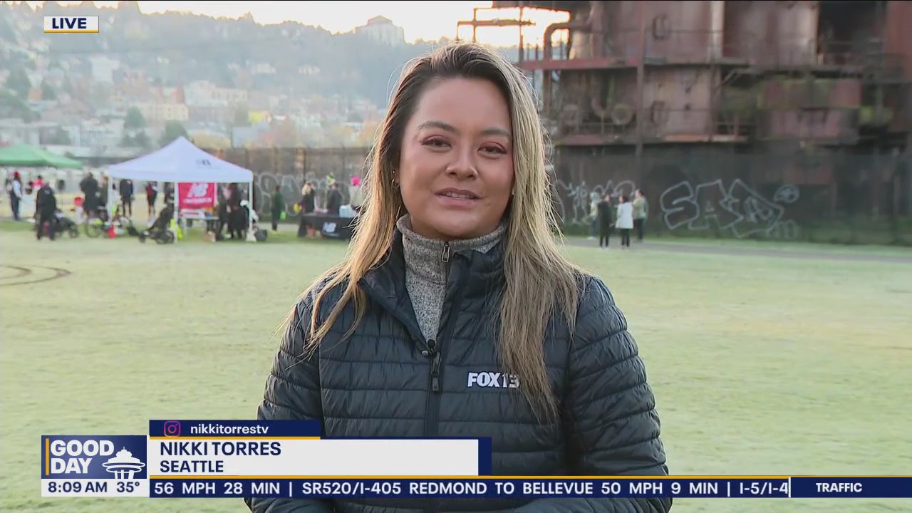 Traffic impacts for Seattle marathon and half marathon, live from Gas Works Park