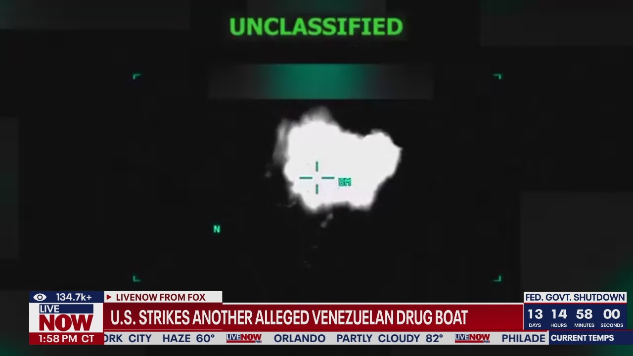 Trump: US strike near Venezuela kills six alleged drug smugglers
