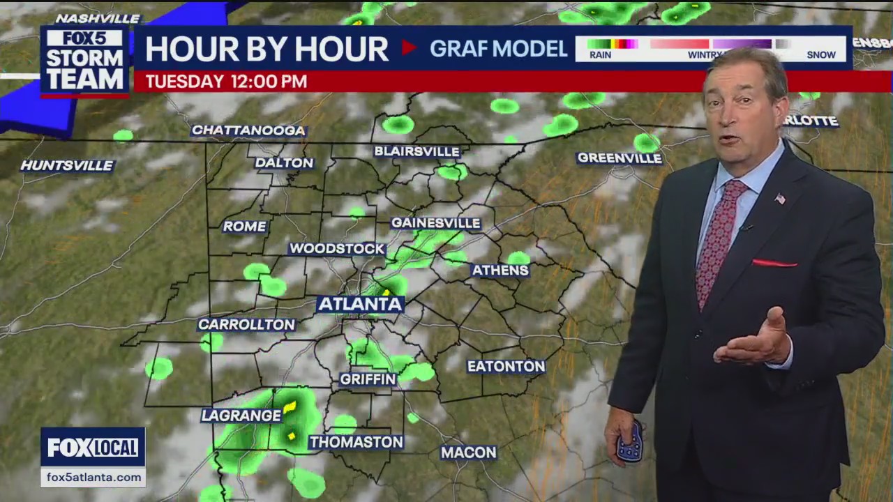 Monday night forecat