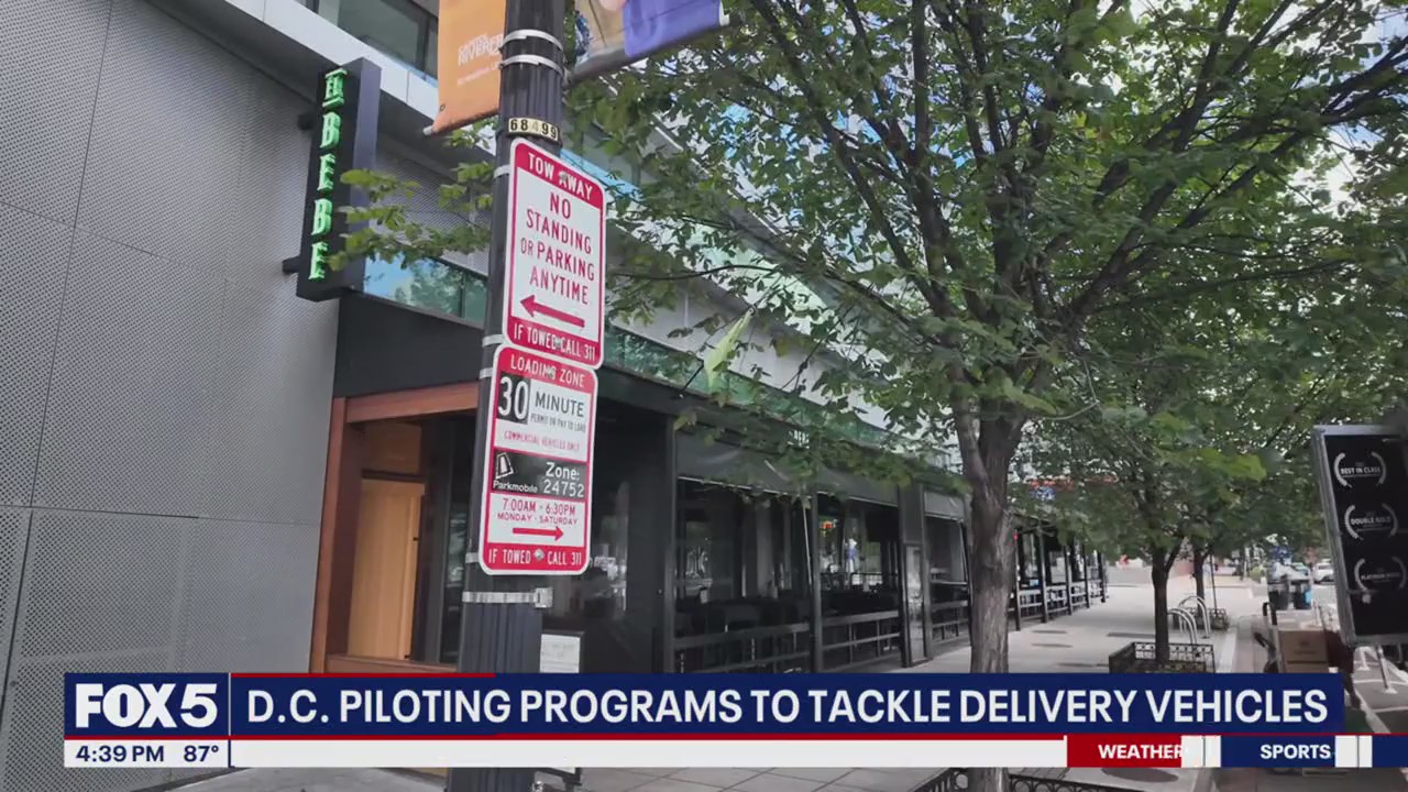 DC piloting programs to relieve traffic congestion from delivery drivers