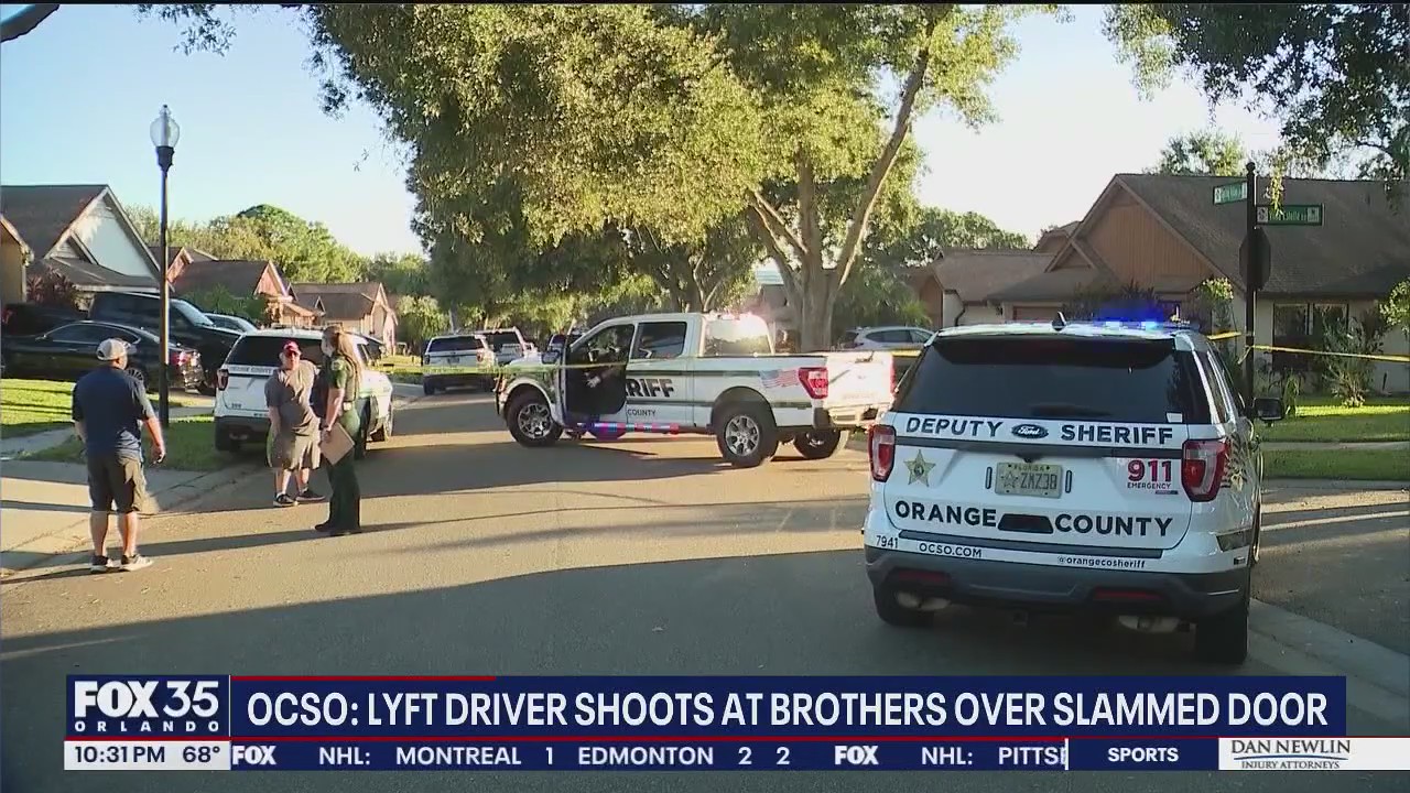 Lyft driver shoots at passengers, deputies say