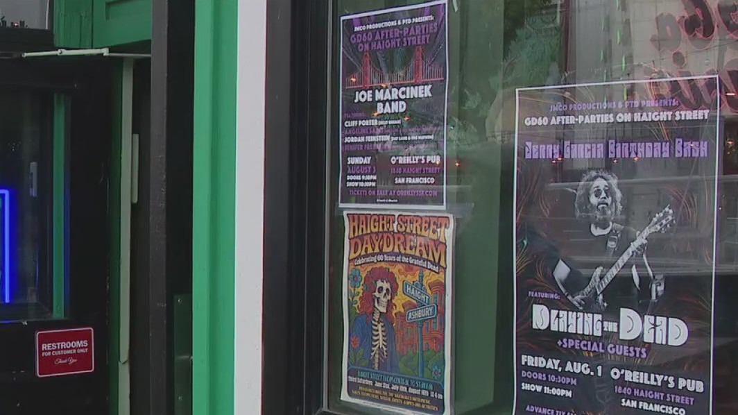 San Francisco and small businesses gear up for Grateful Deads 60th Celebration