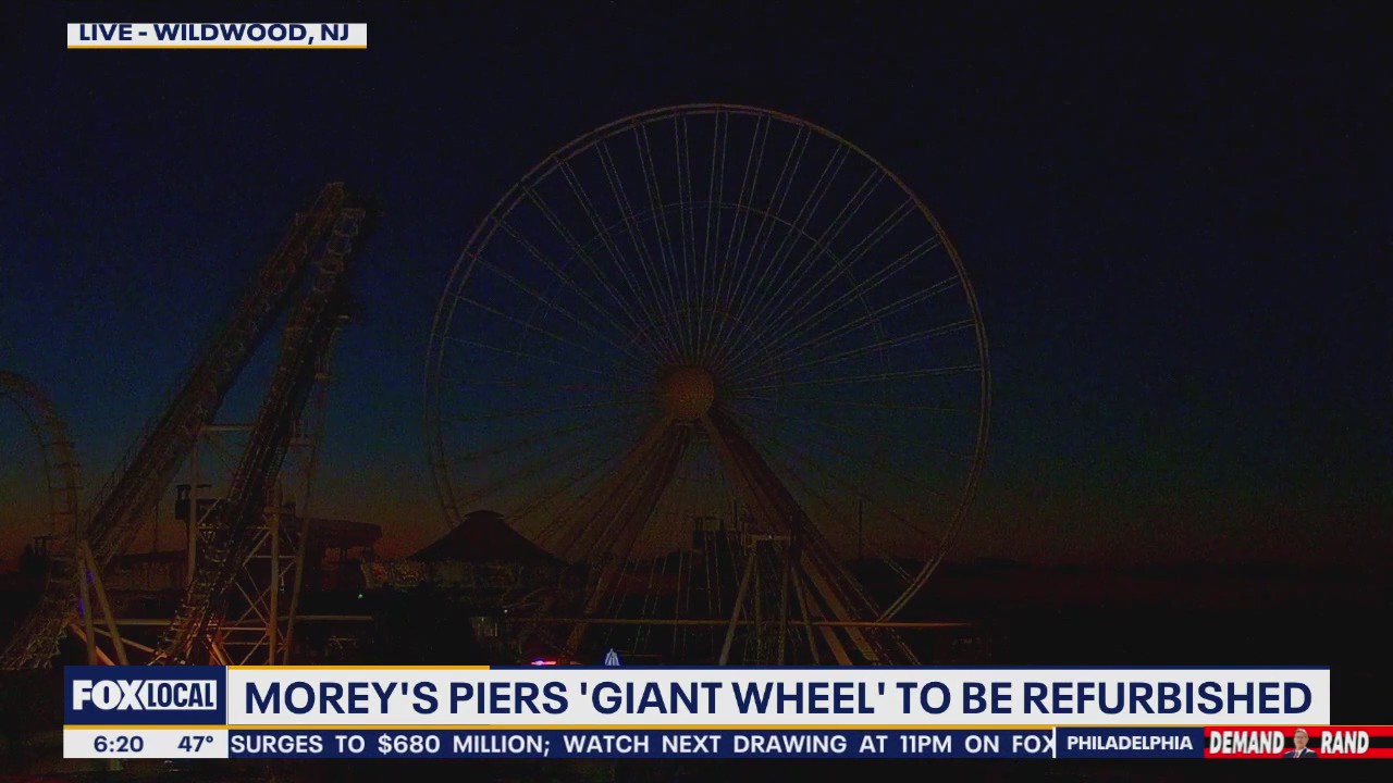 Morey's Piers 'Giant Wheel' to undergo refurbishment during offseason