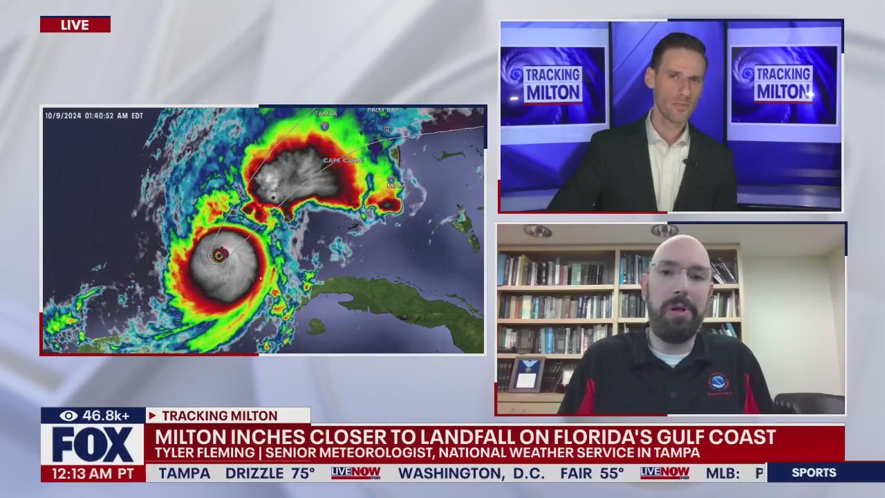Tracking Milton: Major storm takes aim at Florida