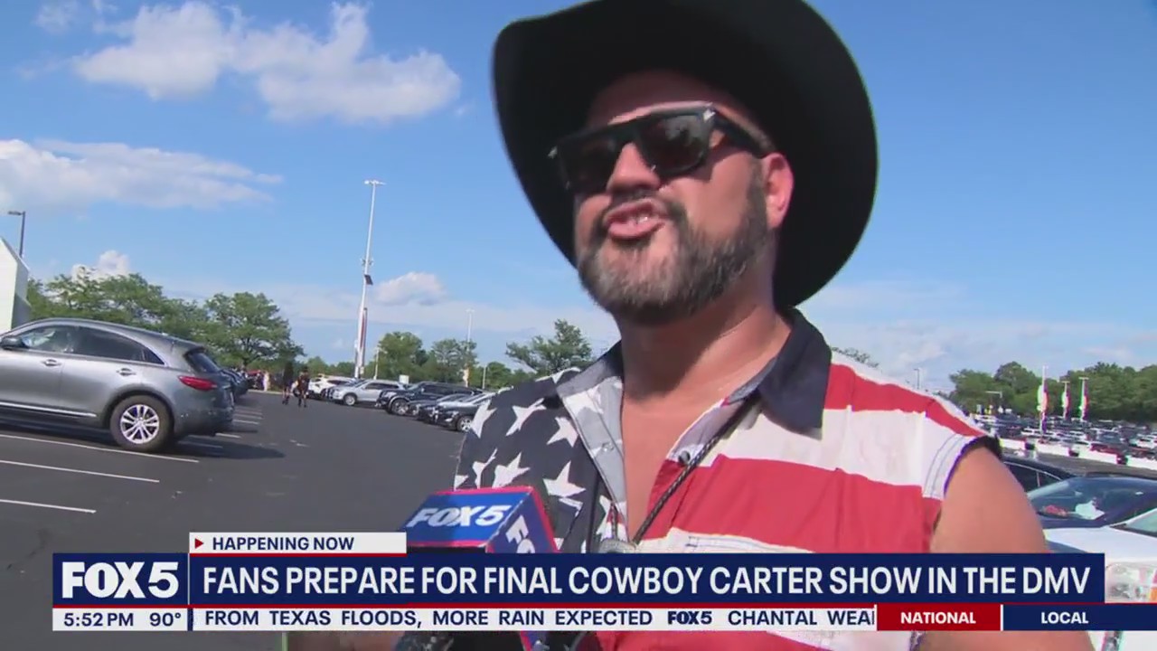 Fans prepare for final 'Cowboy Carter' show in the DMV