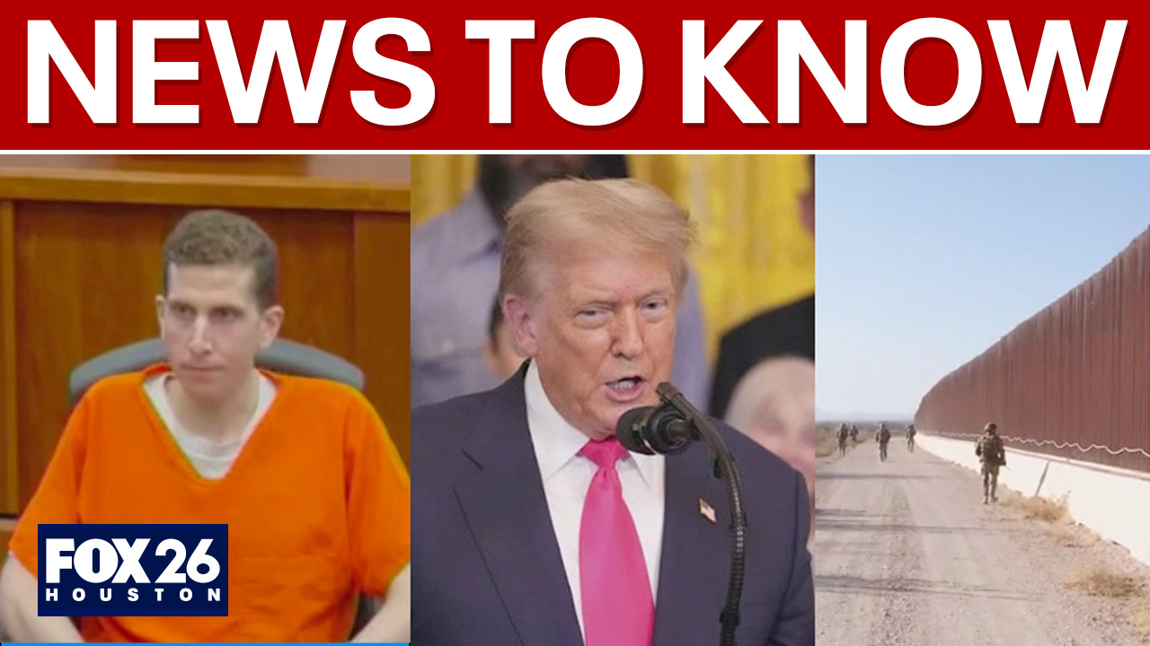 U.S. news today: Bryan Kohberger latest; Trump's federal reserve visit