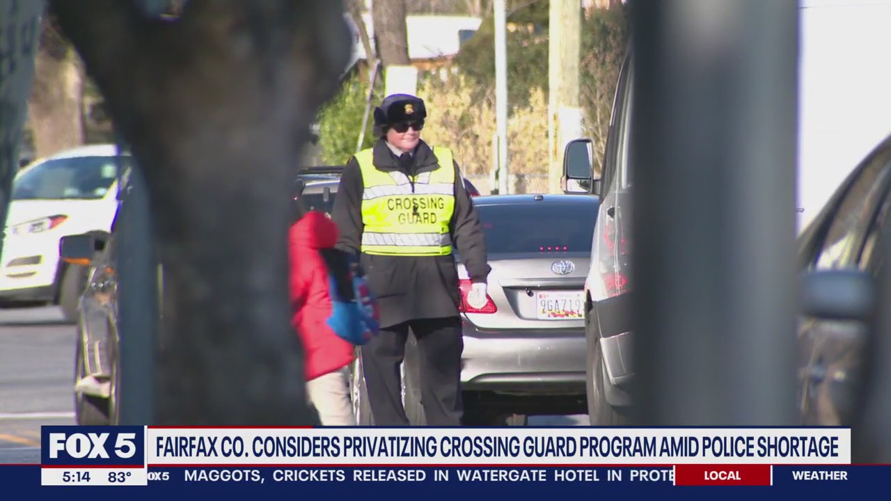 Police in Fairfax County consider nixing crossing guard program