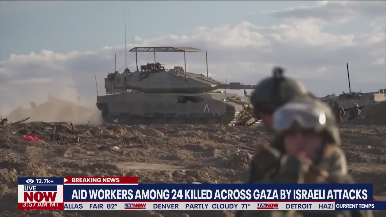 Aid workers killed in Gaza by Israeli attacks