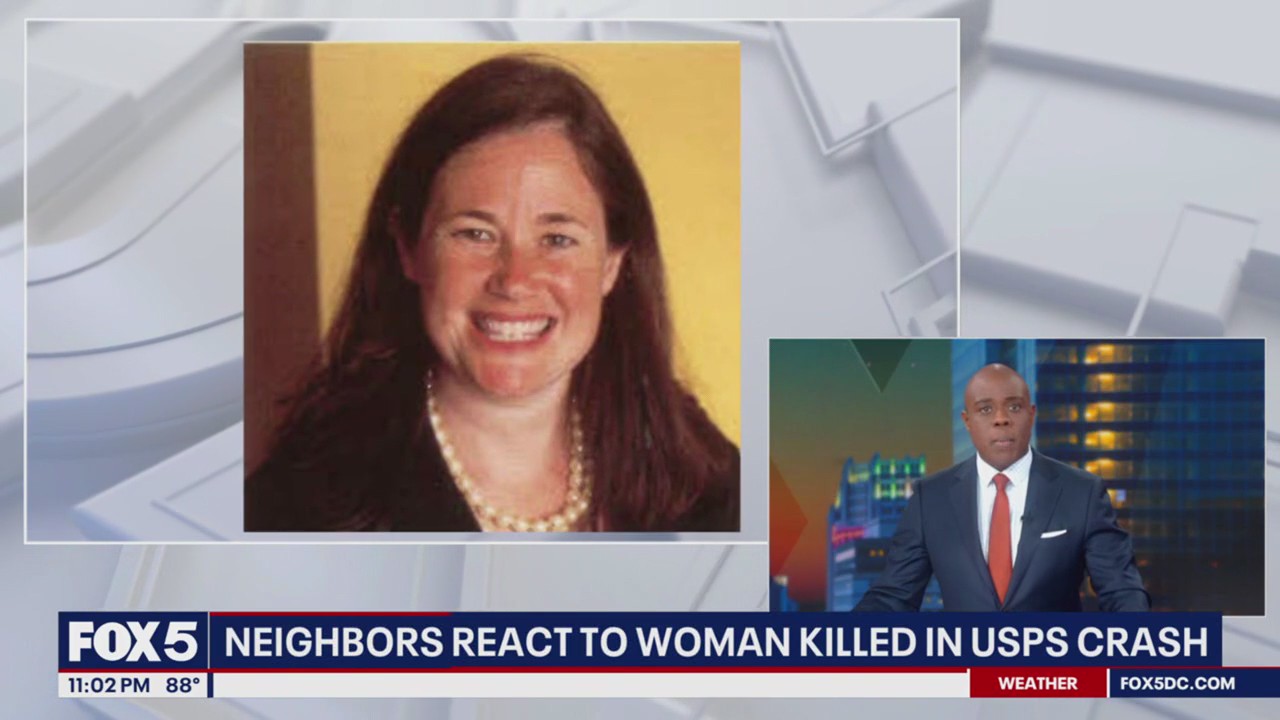 Police identify woman hit, killed by USPS mail truck in Maryland