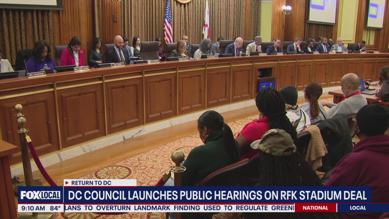 DC Council hosts second hearing on RFK Stadium redevelopment deal