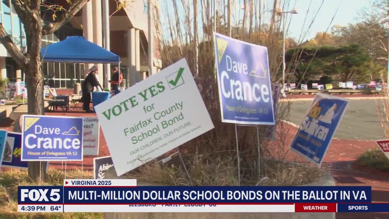 Multi-million dollar school bonds on the ballot in Virginia