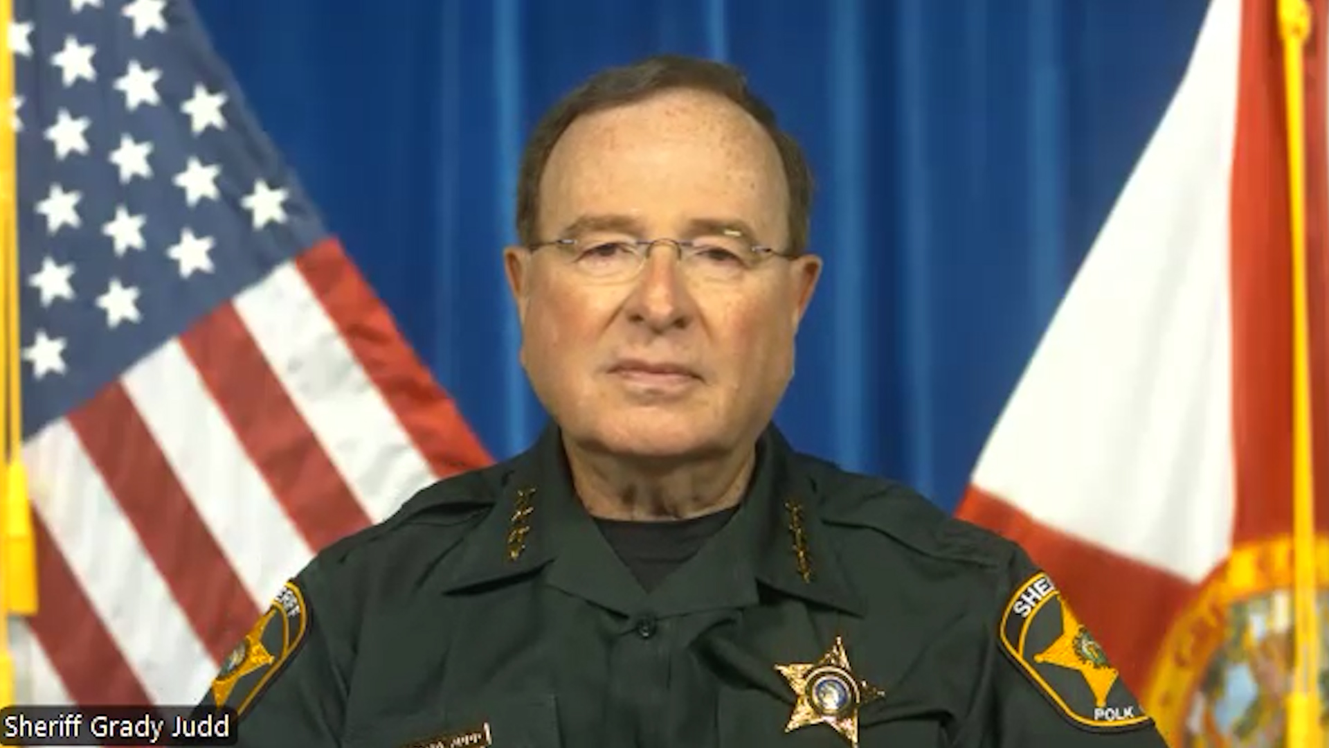 Grady Judd condemns political violence in Minnesota